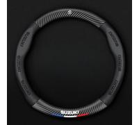 XIAOBINGFA Funda Volante Coche para Suzuki Celerio Bj. 2014-2019, Protector Volante Decoracion Cubierta Antideslizante Transpirable Accesorios Coches Interior