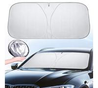 XIAOBINGFA Parasol para Parabrisas Delantero para BMW IX I20 I 2021-2024, Parasol Coche Delantero Viene con Bolsa de Parasol Mantiene el Coche Más Fresco,M140x70 cm