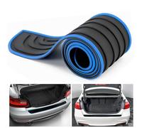 XIAOBINGFA Protector de Parachoques de Coche para BMW X1 U11 2022-2023 2024, Protector de Parachoques de Trasero de Goma Resistente A Los ArañAzos y Antideslizante,Blue