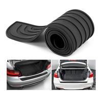 XIAOBINGFA Protector de Parachoques de Coche para Chrysler Town & Country IV V 2000-2016, Protector de Parachoques de Trasero de Goma Resistente A Los ArañAzos y Antideslizante,Black