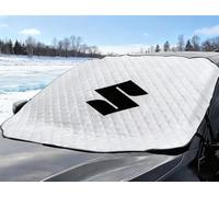 XIAOBINGFA Protector Parabrisas Coche para Suzuki Dzire III 2017-2018, Funda para Parabrisas Protege Parasol Coche Delantero Protector Heladas de Nieve