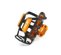 XIAOCE Soporte para Botella de Agua y Bebidas para Motocicleta Sym Jet14 EVO 125 200, Soporte para Vaso, Accesorios(Naranja)