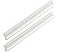 XIAODANHUA Tiradores para Cajones Manija de Cocina de Aleación de Aluminio Tiradores para Muebles Decorativos Manija de Gabinete Macizo para Roperos Baños Dormitorios (Length 220mm)