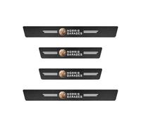 XIAOFEIDAFA 4Piezas Decoración para Estribos Fibra Carbono Pegatinas para MG Marvel R SUV 2021-2025 5-Seater Antide Slizante Antiarañazos Piezas De Automóvil,Gold