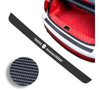 XIAOFEIDAFA Protector Parachoques Trasero para Suzuki Jimny 2005-2018 Listón De Umbral De Carbono Adhesiva Protección del Parachoques Trasero,B