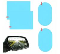 XIAOGUANGFADACAI 4 Piezas Película Retrovisor para Opel Frontera AB Bj. 2025 Pegatina Lluvia Coche Ventana Lateral Nano Revestimiento Protección Visión Exterior