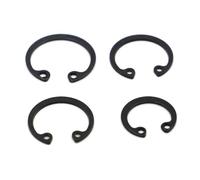 XIAOGYYE 10/20/50 Clips Tipo C M8~M50, Anillos de Retención a Presión para Orificio, Arandelas de Acero Al Manganeso Negro 65, Anillo de Retención Interno, Clip de Eje/Color/M20 20Pcs