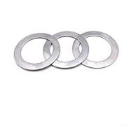 XIAOGYYE 10 Unidades M20 M22 M25 M28 M30, Arandela Plana de Acero Inoxidable, Junta Ultrafina, Cuña Fina, Grosor 0,1 Mm, 0,2 Mm, 0,30 Mm, 0,5 Mm, 1 Mm/Thickness 0.30Mm/M20*25
