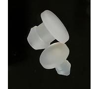 XIAOGYYE 2-10 Tapones de Silicona para Orificios de 4,5 Mm a 50,6 Mm, Tapa de Tapón Tipo T, Junta a Presión, Tapas Ciegas, Tapón de Sellado Transparente/7.5Mm(10Pcs)