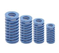XIAOGYYE Resortes de Matriz de Cargara, Resorte de Compresión Azul, Diámetro Exterior 8, 10, 12, 14, 16, 18, 20, 22, 25, 27, 30, 35, 40, 50 Mm, Longitud 100-200 Mm/175Mm/10Mm (Id 5Mm)