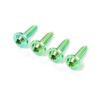 XIAOGYYE Tornillo Hexagonal de Aleación, Kit de Pernos Autorroscantes con Llave Gratis para la Modernización de Soportes de Batería M5./Green/M5*20
