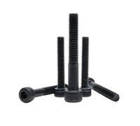 XIAOGYYE Tornillos de Cabeza Hueca Hexagonal, Din912, Acero de Aleación Negro de Grado 12.9, M2, M2.5, M3/M4, M5, M6, M8./10Pcs/M8*25Mm