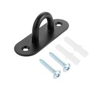 XIAOGYYE U-Screw, Large Stainless Steel Eye Plate Rectangular Spacer Eye Plate Metal Nail Hook 2 Pack 100X33Mm/Model a
