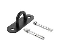 XIAOGYYE U-Screw, Large Stainless Steel Eye Plate Rectangular Spacer Eye Plate Metal Nail Hook 2 Pack 100X33.0Mm/Model B