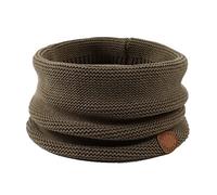 XIAOHAWANG Bufanda de punto para bebés y niñas, cálida para otoño e invierno, bufandas de algodón para niños, Ejercito Verde, Talla única