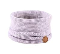XIAOHAWANG de Punto Bufanda del Bebé Niños Bufandas de Invierno Para Bebé Niño Niña Bucle Clásico Bufanda (Lavanda)