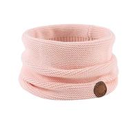 XIAOHAWANG de Punto Bufanda del Bebé Niños Bufandas de Invierno Para Bebé Niño Niña Bucle Clásico Bufanda (Light Pink)