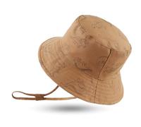 XIAOHAWANG Sombrero de Sol para bebé niño pequeño Dinosaurio Cubo Sombreros Verano bebé niños Playa Gorras
