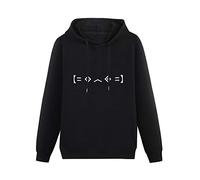 XIAOHEIYA Porter Robinson Worlds Logo Black Printing Graphic Mens Sweatshirts Unisex Hooded L