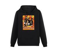 XIAOHEIYA Procol Harum Progressive Rock Art Black Printing Graphic Mens Sweatshirts Unisex Hooded M