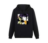 XIAOHEIYA Psychedelic Furs Talk Tour Hits Black Printing Graphic Mens Sweatshirts Unisex Hooded 3XL