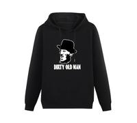 XIAOHEIYA Steptoe and Son Dirty Old Man Heavy Black Printing Graphic Mens Sweatshirts Unisex Hooded 3XL