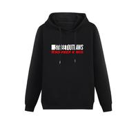 XIAOHEIYA Street Outlaws No Prep Kings Black Printing Graphic Mens Sweatshirts Unisex Hooded M