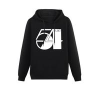 XIAOHEIYA Studio 54 Black Printing Graphic Mens Sweatshirts Unisex Hooded XL