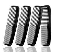 Xiaohui887 Peines para el cabello, 4 unidades, no se rompe, peines para hombre, dientes finos, peines de raíz
