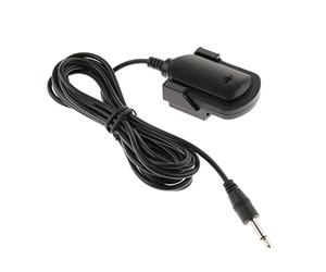Xiaojikuaipao Micrófono de coche de 3,5 mm para llamada de voz Bluetooth, monitor GPS, sistema de voz de viaje, micrófono para exteriores con cable de 2 m de longitud, perfecto para amplificación de