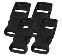 XIAOJING0 4 Piezas 15 mm Hebilla de Plástico con Cierre a Presión,Clips de Hebilla Resistente Cinturón,Hebillas de Correas Cinturón y Mochilas para Equipaje,Collar de Perro,Bricolaje,Accesorios
