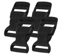 XIAOJING0 4 Piezas 20 mm Hebilla de Plástico con Cierre a Presión,Clips de Hebilla Resistente Cinturón,Hebillas de Correas Cinturón y Mochilas para Equipaje,Collar de Perro,Bricolaje,Accesorios
