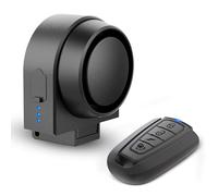 XIAOKOA Alarma Antirrobo, Alarma Inteligente con Control Remoto Inalámbrico, Alarma con Sensor Inteligente de Vibración a Prueba de Agua, para Bicicleta/Motocicleta/Vehículo Eléctrico/Scooter