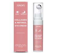 XIAOKS Crema de Ojos de Colágeno y Retinol de Levantamiento Instantáneo, para Todo Tipo de Piel, Hidratante y Antiarrugas, Ojeras, Uso y Nocturno, Fórmula Europea para el Cuidado del de Ojos