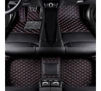XIAOLINGBAIHUO Alfombrillas Coche De Cuero Antideslizantes para BMW 3 Series E90 E91 LCI M Sport 2009-2012, Alfombrillas Coche Alfombrillas para Coche Impermeables Piel Sintética