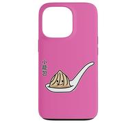 Xiaolongbao Sopa China Bola de Masa Dim Sum Cuchara Carcasa para iPhone 13 Pro