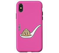 Xiaolongbao Sopa China Bola de Masa Dim Sum Cuchara Carcasa para iPhone X/XS
