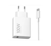 Cargador de pared xiaomi 100w charging combo (type-a)/ 1xusb + cable usb tipo-c/ 100w