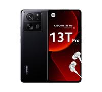 XIAOMI 13T Pro - Smartphone de 12+512GB, Cámara Leica, Pantalla 6.67" AMOLED CrystalRes 1,5K+144Hz, Mediatek Dimensity 9200+, Carga Turbo 20W, Batería 5000mAh, Negro (Versión ES)