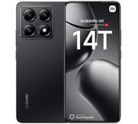 XIAOMI 14T - Smartphone de 12+512GB, Lentes Leica Summilux, MediaTek Dimensity 8300 Ultra, Pantalla AMOLED de 6,67'' 144Hz, HyperCharge 67W, Negro Titanio (Versión ES)