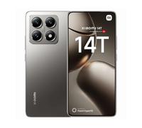 XIAOMI 14T - Smartphone de 12+512GB, Lentes Leica Summilux, MediaTek Dimensity 8300 Ultra, Pantalla AMOLED de 6,67'' 144Hz, HyperCharge 67W, Gris Titanio (Versión ES)