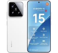 XIAOMI 15 Smartphone 12+256GB nm Process, Rendimiento Transformado Snapdragon® 8 Elite Plataforma Móvil CrystalRes Dinámico 1-120Hz AMOLED Batería de 5240mAh (Blanco)