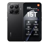 Xiaomi 15T Pro - Smartphone de 12+1024GB, Lente óptica Leica Summilux, MediaTek Dimensity 9400+, Pantalla Eye Care de 6,83" 144 Hz, HyperCharge de 90W, Cargador no Incluido, Negro (Versión ES)