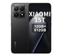 XIAOMI 15T Smartphone 12GB+512GB - Procesador MediaTek Dimensity 8400 - Ultra,Batería 5500mAh con carga rápida 67W, cámara Tripe Leica 50MP,resistencia IP68,negro (con cargador incluido)