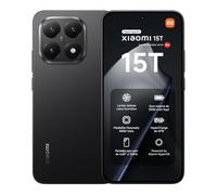 Xiaomi 15T - Smartphone de 12+256GB, Lente óptica Leica Summilux, MediaTek Dimensity 8400-Ultra, Pantalla Eye Care de 6,83" 120 Hz, HyperCharge de 67W, Cargador no Incluido, Negro (Versión ES)