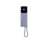 Xiaomi 165W Power Bank 10000mAh (Integrated Cable) GL, Power Bank con Capacidad de Auto-Recarga de hasta 90 W, Puertos duales con una Salida máxima simultánea de hasta 165W