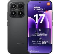 XIAOMI 17 12+512GB Smartphone - Cámara Leica, Procesador Snapdragon 8 Elite Gen 5, Batería 6330mAh, Carga Rápida 100W, Pantalla AMOLED, AI HyperAI, Android, Negro