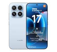 XIAOMI 17 - Smartphone de 12+512GB, Lentes óptica Leica Summilux, Snapdragon 8 Elite Gen 5, HyperAI, 1 año de garantía Extra, Cargador no Incluido, Azul (Versión ES)