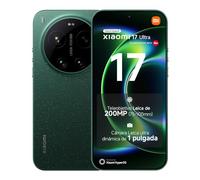 XIAOMI 17 Ultra - Smartphone de 16+512GB, Teleobjetivo Leica de 200 MP (75-100 mm), Snapdragon 8 Elite Gen 5, HyperAI, 1 año de garantía Extra, Cargador no Incluido, Verde (Versión ES)
