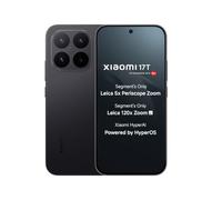 XIAOMI 17T (negro, 12 GB + 512 GB) | Cámaras Leica Flagship | Óptica Leica UltraPure | Segment Best Leica 5X Zoom óptico | Zoom AI de 120X | Pantalla AMOLED de 16,74 cm (6,59 pulgadas) 120 Hz | 3500
